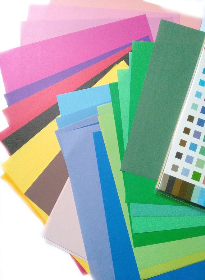 BeeMall Origami Papers 100 Sheets 10 Different Colours - Both Side Solid Colours Size 15 X 15 cm with Origami Ebook For Creativity Development - Image 2